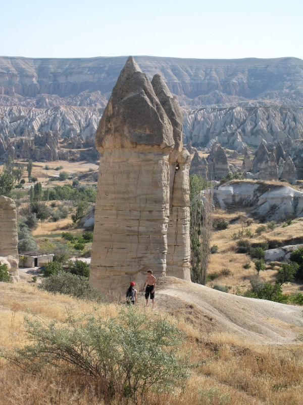 Fairy chimney rock formations, Goreme, Cappadocia Turkey 25.jpg - Goreme, Cappadocia, Turkey